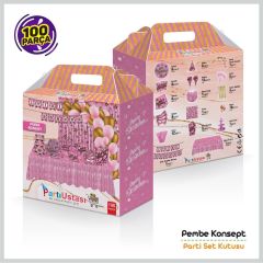 PARTİ SETİ İYİ DOĞDUN PEMBE