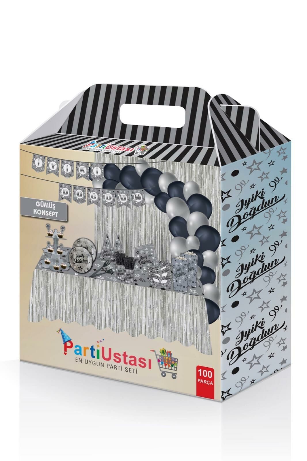 PARTİ SETİ İYİ Kİ DOĞDUN GÜMÜŞ