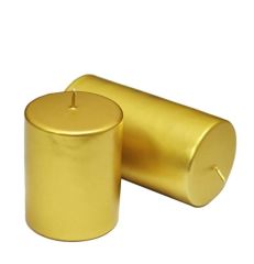 TAKOZ MUM VARAKLI ORTA ALTIN 9hX6.5 CM