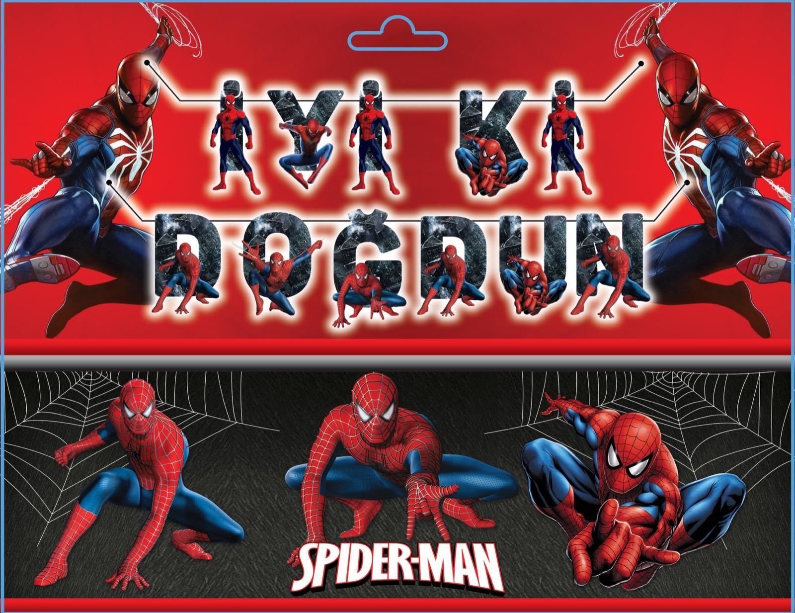 YAZI 3D BANNER ÖRÜMCEK