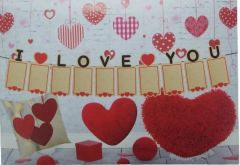 YAZI ZARF BANNER I LOVE YOU