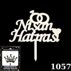 PASTA YAZISI PLEKSİ NİŞAN HATIRASI ALTIN