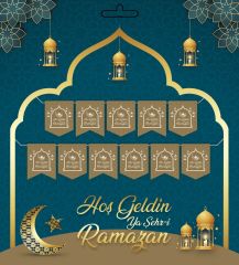 YAZI ZARF BANNER RAMAZAN GOLD