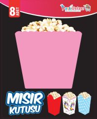 MISIR KUTUSU SOFT PEMBE 8 Lİ