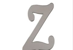 PLEKSİ 25 Lİ HARF GÜMÜŞ NO:Z