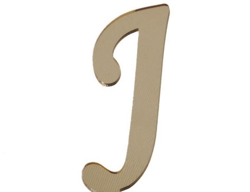 PLEKSİ 25 Lİ HARF ALTIN NO:J