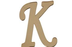 PLEKSİ 25 Lİ HARF ALTIN NO:K