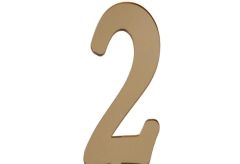 PLEKSİ 25 Lİ RAKAM ALTIN NO:2