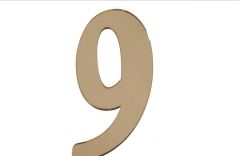 PLEKSİ 25 Lİ RAKAM ALTIN NO:9