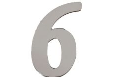 PLEKSİ 25 Lİ RAKAM GÜMÜŞ NO:6