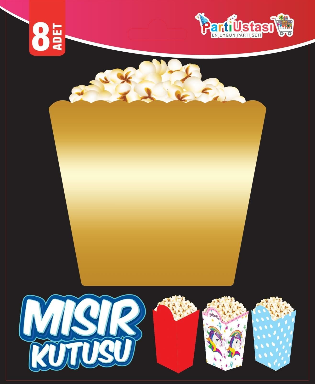 PARLAK MISIR KUTUSU ALTIN 8 Lİ