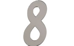 PLEKSİ 25 Lİ RAKAM GÜMÜŞ NO:8
