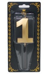 LÜKS RAKAM MUM GOLD 1