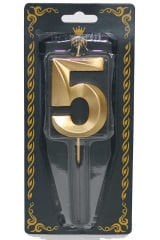 LÜKS RAKAM MUM GOLD 5