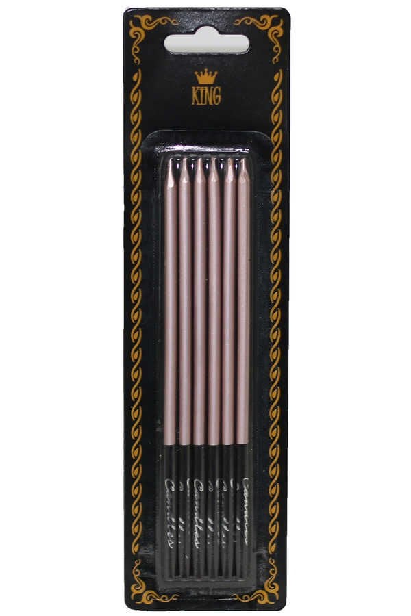 LÜKS KALEM MUM 15CM ROSEGOLD