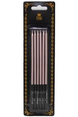 LÜKS KALEM MUM 15CM ROSEGOLD