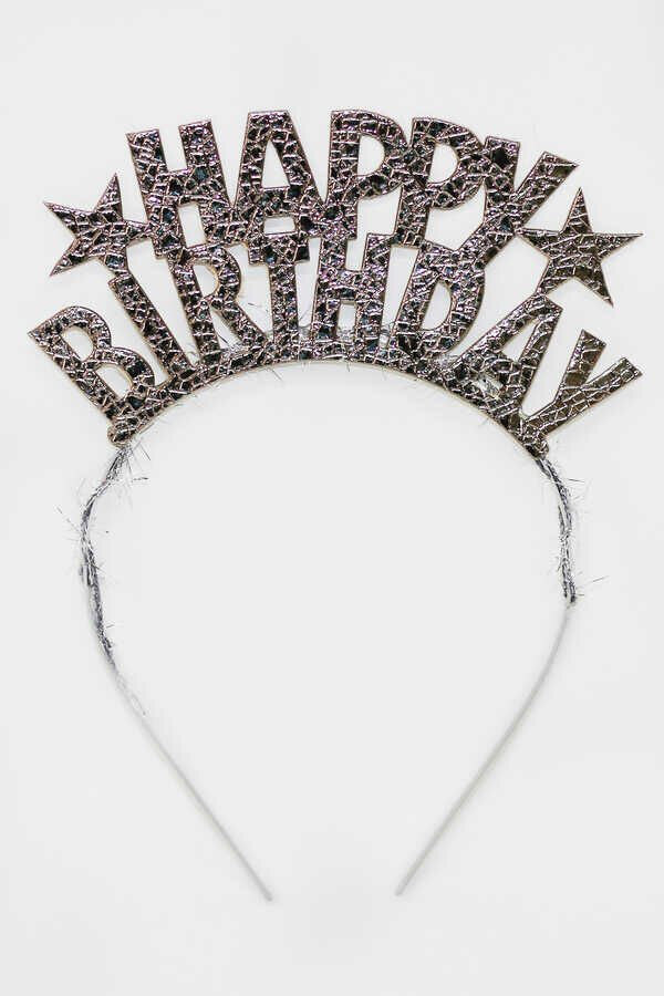 HAPPY BİRTHDAY TAÇ SİLVER