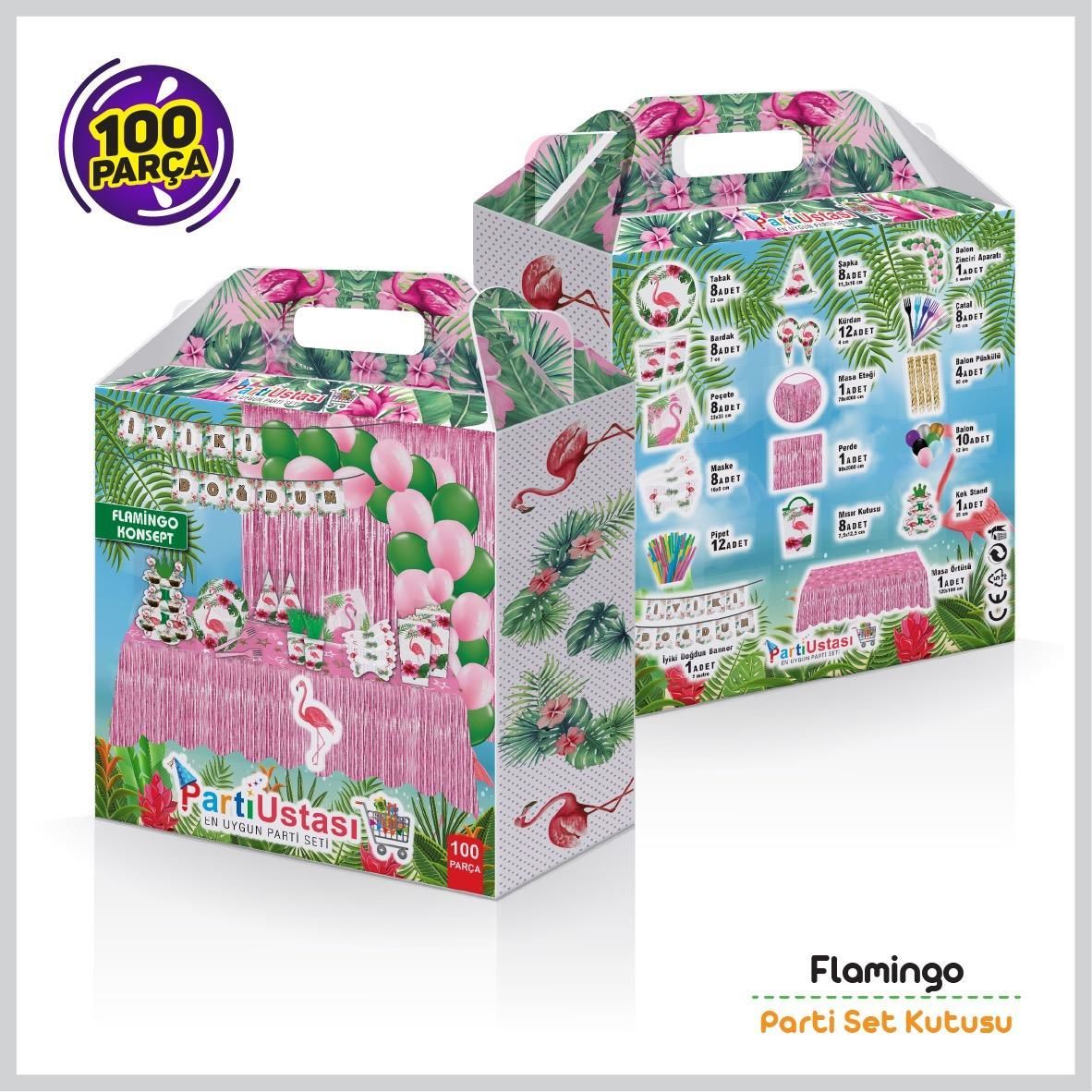 PARTİ SETİ FLAMİNGO