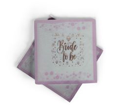 PEÇETE VARAKLI BRİDE TO BE PEMBE