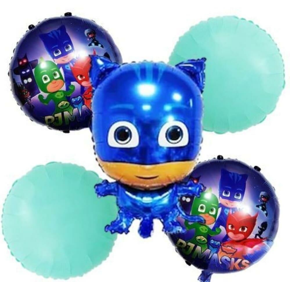 SET LİSANSLI FOLYO BALON PJAMASK MAVİ