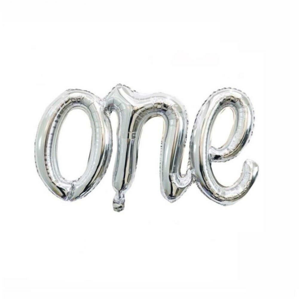 ONE  FOLYO BALON GÜMÜŞ