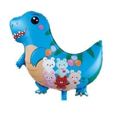 DİNAZOR FOLYO BALON 62X60CM MAVİ